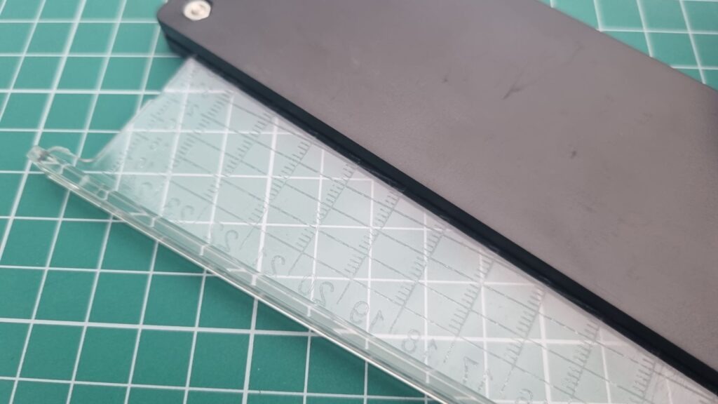 Taper Cut Ruler Guide