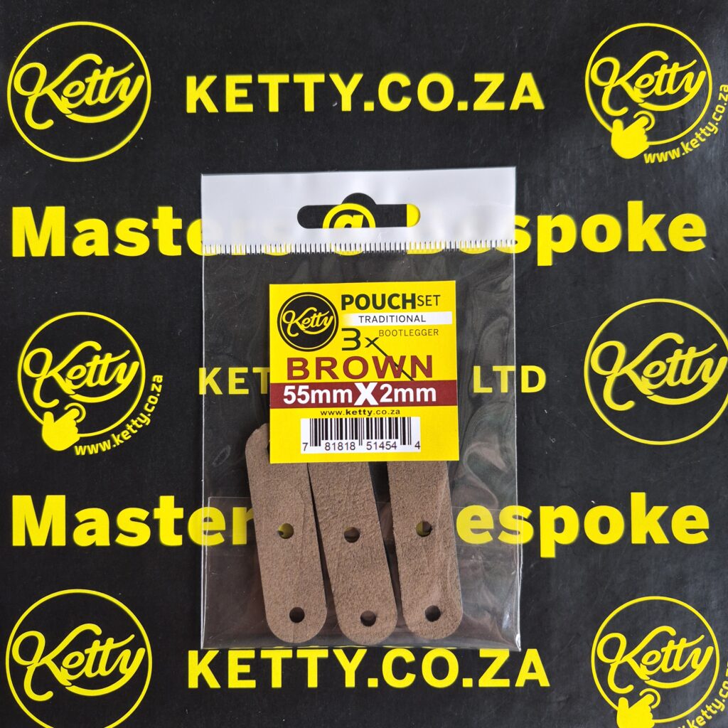 Ketty Bootlegger 55 XXL - Traditional Series - Brown - Pouch